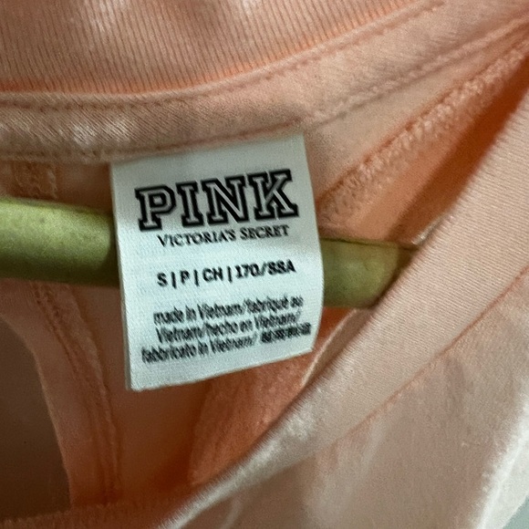 Victoria's Secret Orange Pink Tank Top with Cut Out - Picture 2 of 3